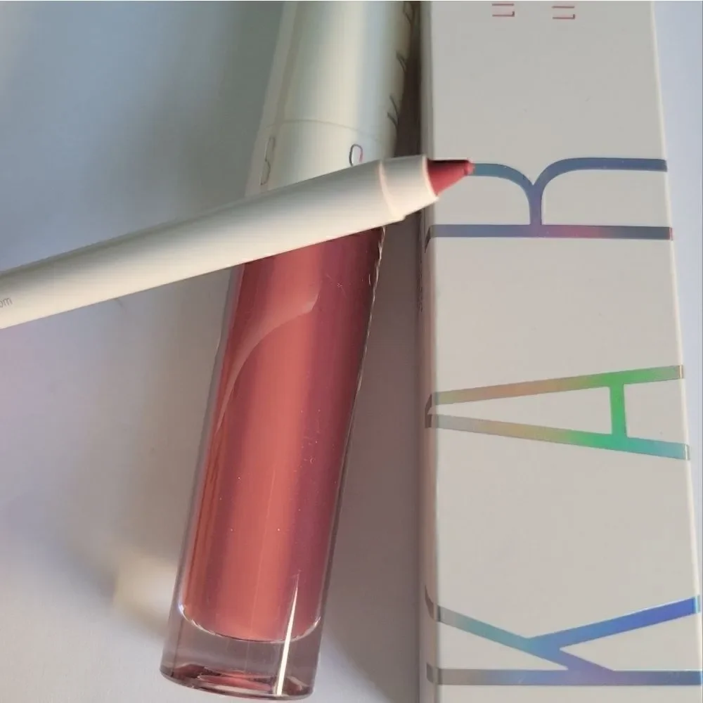 KAB cosmetics lip liner and gloss set